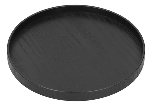 Plato Mdf 1 Pieza 27 Cm Negro 4030989