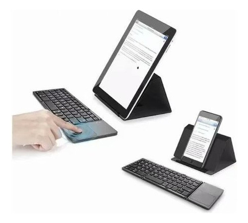 Wcc Teclado Dobrável Com Teclado De Tablet De Telefone