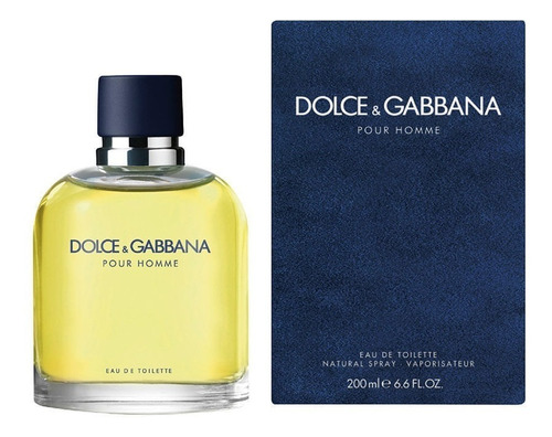 Perfume Dolce & Gabbana Pour Homme Edt 200ml Selado Original