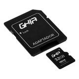 Memoria Ghia 32 Gb Micro Sd / Clase 10 / Con Adaptador