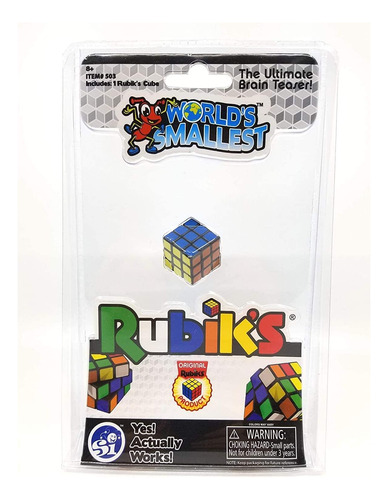 Rubiks Cube Edición En Miniatura - Rompecabezas 3d De Bolsil