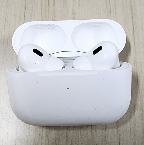 Apple AirPods Pro (2° G) Original, 2 Mes Uso, C/ Caixa+capa
