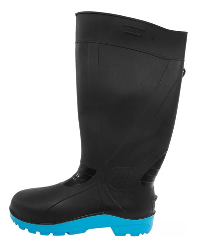 Bota Caucho Pvc Industrial Negra Talla 38 Toolcraft Tc5156