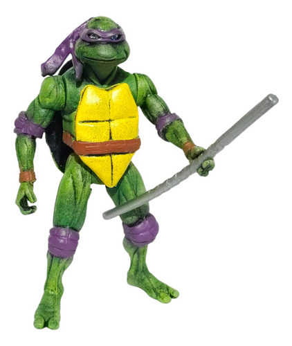 Figura De Accion Tortugas Ninja Donatello Y Tortuga Transluc