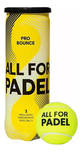 Tubo X3 Pelotas adidas Pro Bounce All For Padel Rex