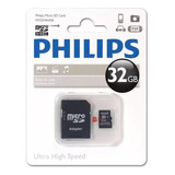Tarjeta Microsdhc Philips 32gb - Ps