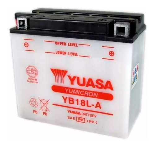 Bateria Motos Yuasa Yb18l-a 12v 18ah - C