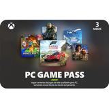  Xbox Game Pass Para Pc Por 3 Meses De Avaliação 