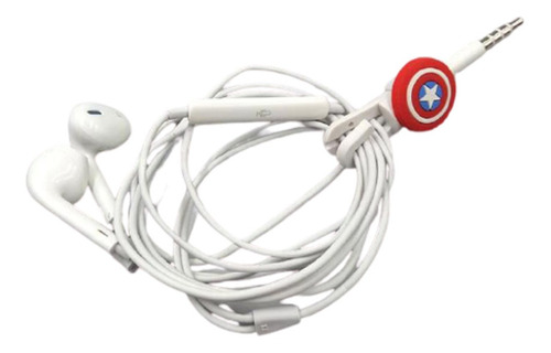 10 Pzas Protector Audifonos Cable Datos Para iPhone, Android