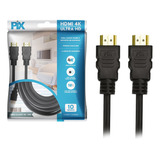 Cabo Hdmi Longo Com Hdr Blindado 2.0 19 Pinos Ultrahd 10m