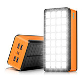 Solar Charger Power Bank 60000mah, Portable Solar Battery Ch