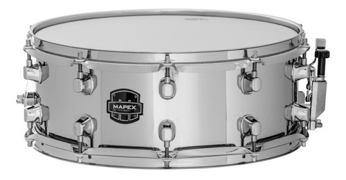 Mapex Mpst4550 Redoblante De Acero 14x5.5, 10 Torres Cromado