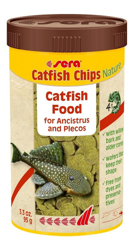 Sera Catfish Chips Nature 95gr Peces Cuchas Botias Coridoras