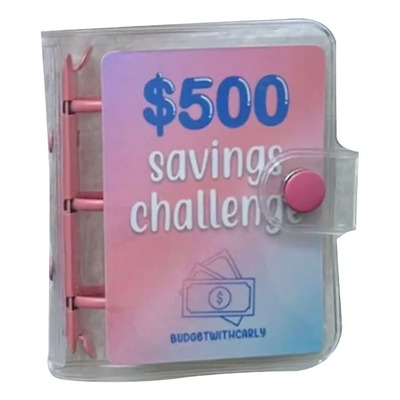 Mini Carpeta De Billetes (1 Pieza): 500 Dólares