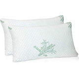King Size 2 Pack Bamboo Pillow - Premium Bamboo, Cooling Shr
