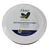 Crema Nutritiva Rica Dove Corporal Manos Y Facial 72h 150ml