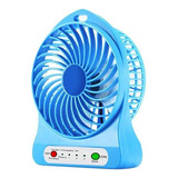 Mini Ventilador Pequeno Portátil A Pilha Recarregável - Usb