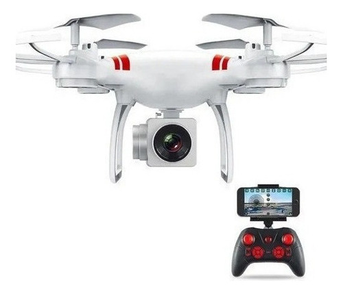 Cámara Profesional 4k Yiyi Drone 101 Blanca Con 2 Baterías