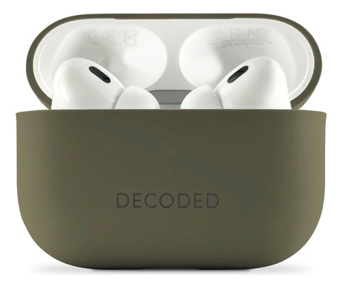 Funda Silicona Para AirPods Pro 2ª Y 1ª Gen Decoded Olivo