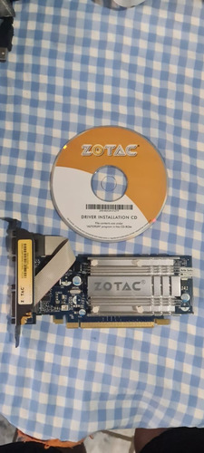 Placa De Video Zotac 7200gs 256 64bits Ddr2