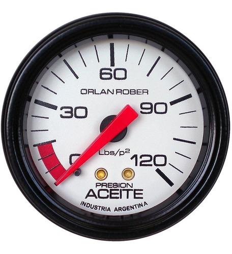 Presion De Aceite Orlan Rober Classic 52mm 120lbs