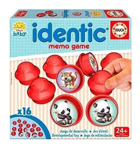 Identic Memo Game Juego De Memoria Educa - Sharif Express