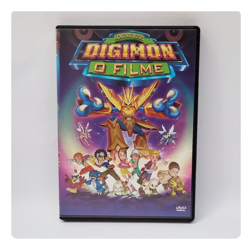 Dvd Desenho Digimon O Filme Monstros Digitais Raro