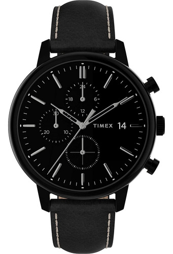 Reloj Timex Chicago Chronograph 45mm Negro