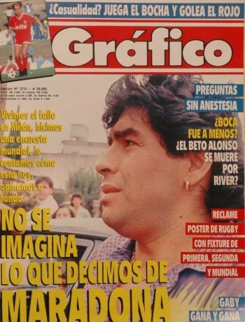 El Grafico X10 Con Notas Diego Maradona Ver Listado  Lote 5