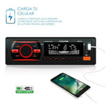 Autoestereo Bluetooth 1 Din Usb, Sd Aux Graba A Usb Steelpro