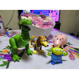 Lote Toy Story, Ham, Slinky, Marcianito Y Rex Básicos 