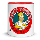 Mug Vaso Taza Ceramica Homero Moe Taverna Simpson