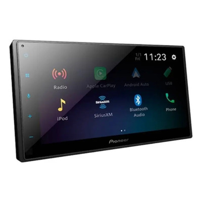 Estéreo Pantalla Pioneer Dmh-a4450bt Car Play Auto Android Color Negro | Envío gratis