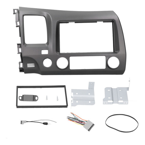 Estéreo Frontal Base Kit 2 Din Para Honda Civic 2006-2011