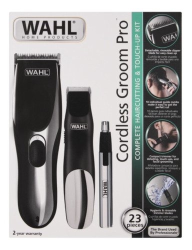 Maquina Wahl Combo Cordless Gromm Pro 23 Piezas 09649-2168