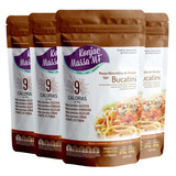 Bucatini Konjac Massa Shirataki Sem Gluten Vegano 4 X 270g