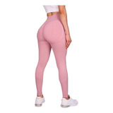 Calza Leggings Deportivo Push Up Con Control De Abdomen 