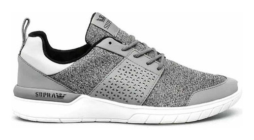 Tenis Supra Scissor Grey Charcoal 08027-061