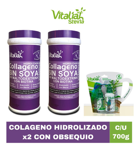 Colageno Hidrolizado Vitaliah - g a $128