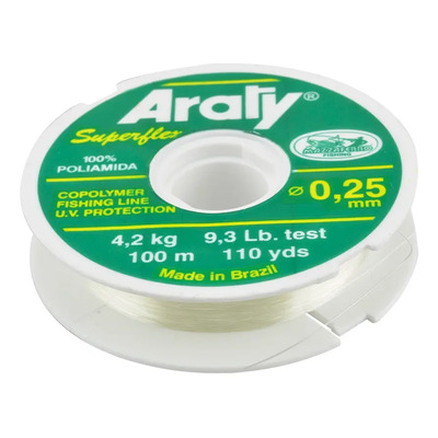 Hilo de Pesca Araty Premium 0.45mm 100m Resistente Abrasión | MercadoLibre