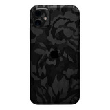 Skin Vinil Autoadherible Premium Black Camo Para iPhone 11
