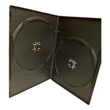 Caja Dvd  Slim Doble 6mm Negra Importadas X 10 Oferta