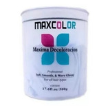 Decolorante Cabello Maxcolor Peluqueria 500 Gr 