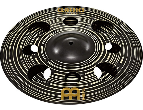 Platillos 16 PuLG Custom Dark Trash Stack Meinl Cc-16dastk