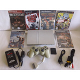 Playstation 2 Slim, Chip, Memoria, Control Y 4 Juegos Gratis