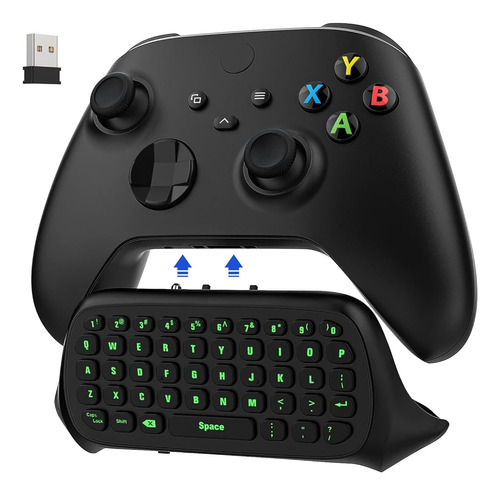 Teclado Retroiluminado Verde Mini Moko Xbox One, Teclado Ina