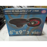 Juego Parlantes Lyf 6995 550w 6x9 Pulgadas 4 Vias 4 Ohms