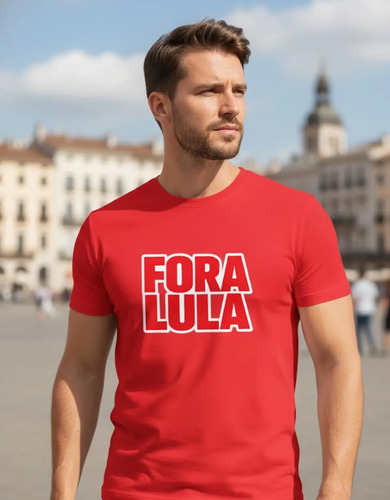 Camiseta Premium Em Dtf Fora Lula Unissex Passeata Patriota | MercadoLivre