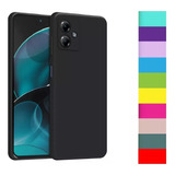 Capa Capinha Compatível Motorola Moto G14 Veludo Cores