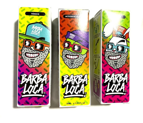 3 Tónicos Barba Loca, Crecimiento 